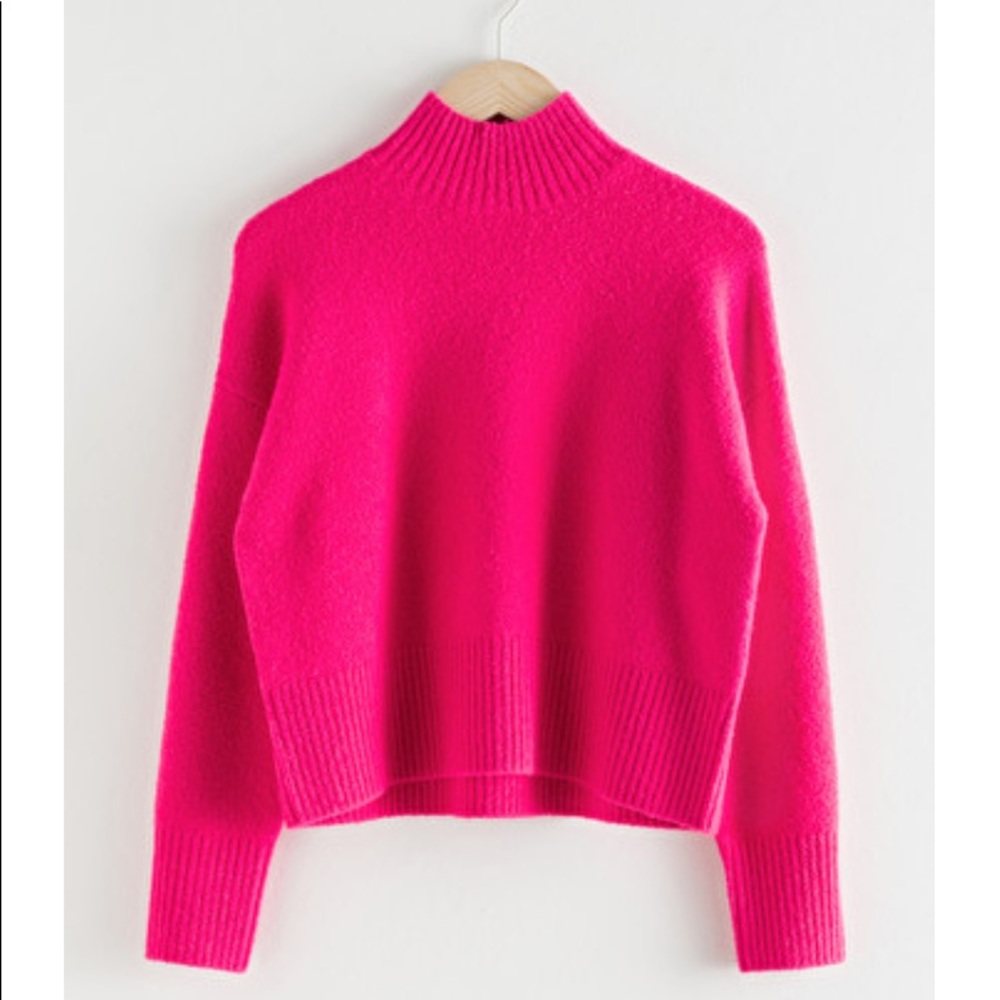 & Other Stories Pink Sweater